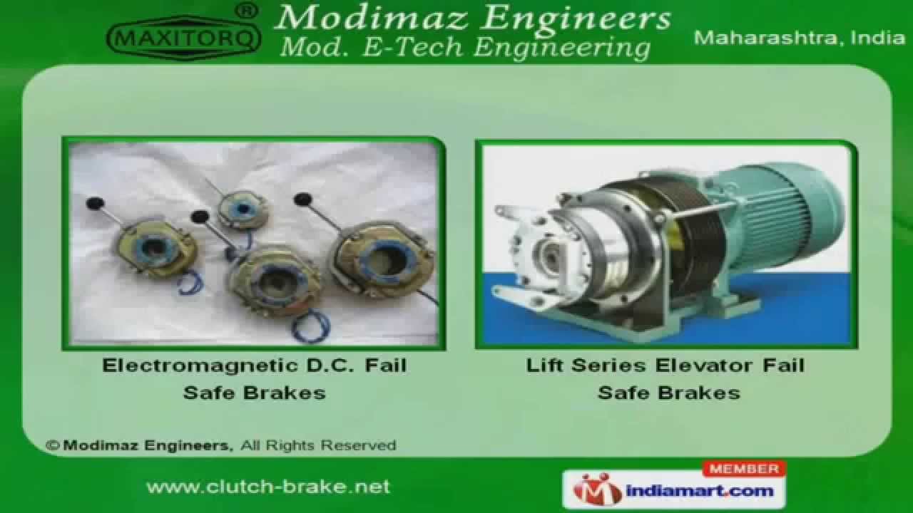Brake Motors by Modimaz Engineers, Mumbai YouTube