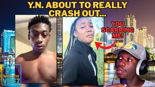 YN Crashes Out After A Threesome With His Babymomma And Girlfriend
