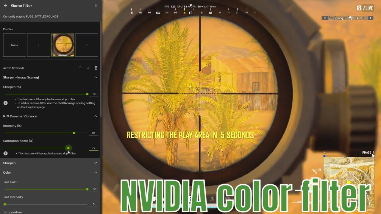 NVIDIA BEST COLOR FILTER FOR PUBG PC IN 2024 - YouTube