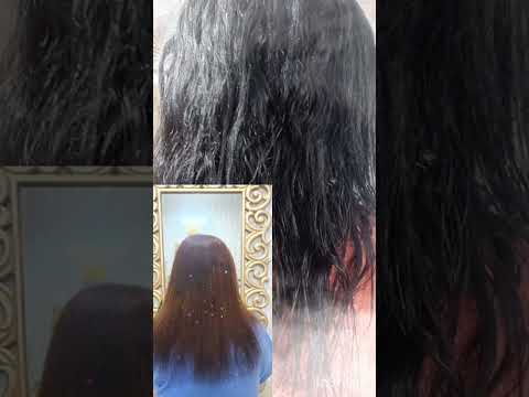 ریمورنگ موی مشکی دریک جلسه سالن زیبایی کرمانشاه رنگمو مراقبت مو رنگ مو