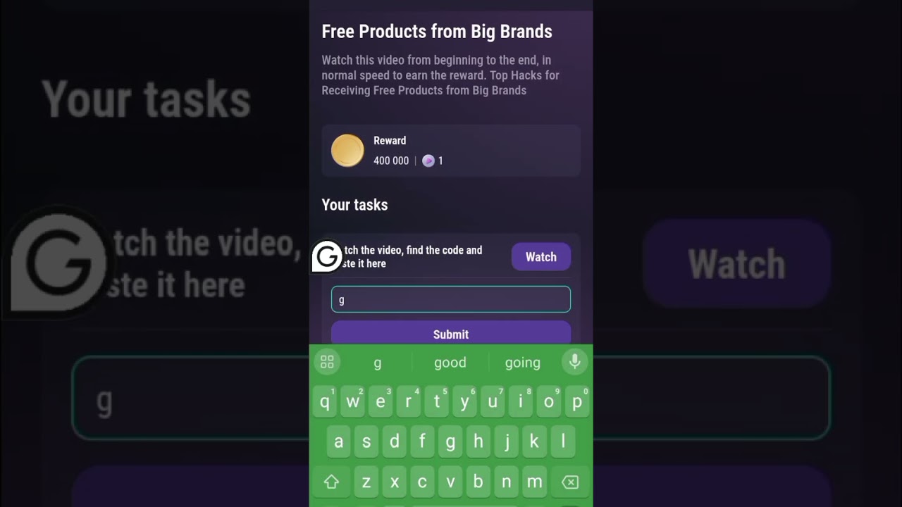 Top Hacks for Receiving Free Products from Big Brands. Tapswap video code