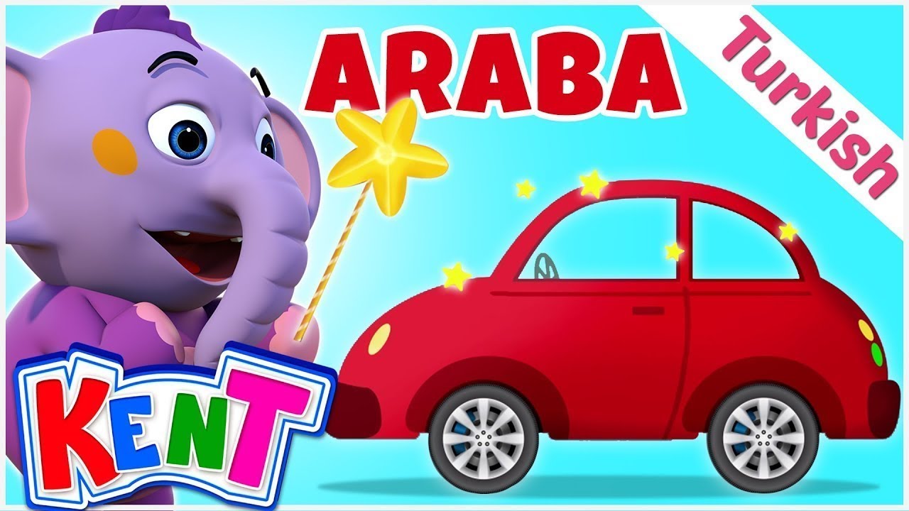 ⁣Kent The Elephant | Kent'in Araba Gezisi | Çocuklar İçin Öğrenme Videoları | Sevimli Fil Kent