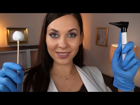 ASMR-Ear-cleaning-roleplay-&-Ear-exam-and-hearing-test