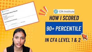 How I Scored 90+ Percentile in CFA Level 1 & Level 2 | My Exact Strategy