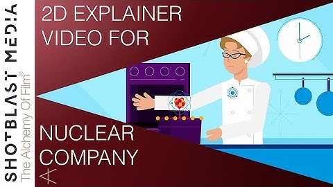 2D Animation Video Company Explainer For Nuclear Technology Corporate Animation Production Leeds UK
