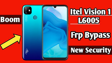 Itel Vison L6005 Frp Reset/Bypass Google account lock without pc or tool
