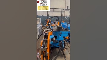 Unbelievable CNC Pipe Bending Precision! | Automatic Pipe Bending Machine in Action.