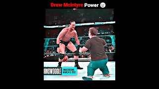 drew mcintyre & roman reigns power ☠️😱👆🏻#wwe #romanreigns #drewmcintyre #shorts