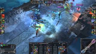 Twitch seems to be hydrophobic (doesn't like water)  - Nami ult bug