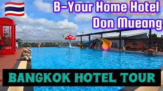 Hotel Tour in Bangkok - B Your Home Hotel Don Mueang - | MYANMAR⁺ Vlog