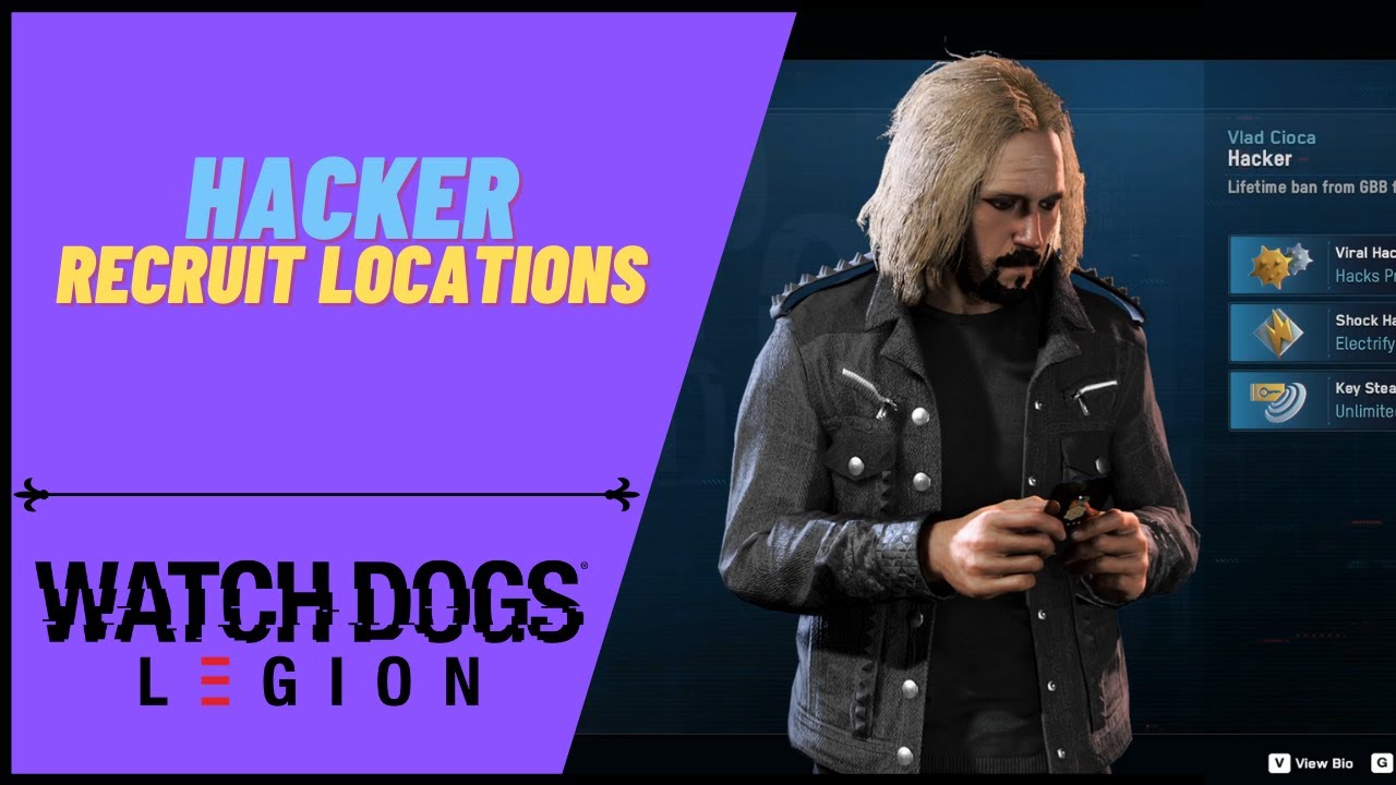 Watch Dogs: Legion - The best recruits to look out for