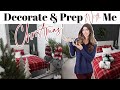 Christmas Decorate With Me/ Holiday Guest Prep/ Christmas Decorating &amp; Gift Ideas