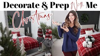 Christmas Decorate With Me\/ Holiday Guest Prep\/ Christmas Decorating \& Gift Ideas