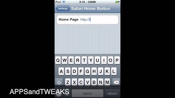 Add a Homepage to Safari with Home Button in Safari