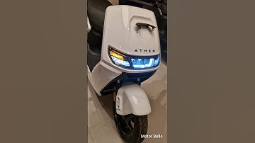 Ather Rizta Electric Scooter White colour | New Ather EV Scooter | Ather | Ather Rizta | Motor Bello
