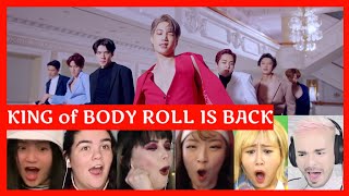 "King of Body Roll Is Back" EXO - 'Love Shot' Reaction Compilations