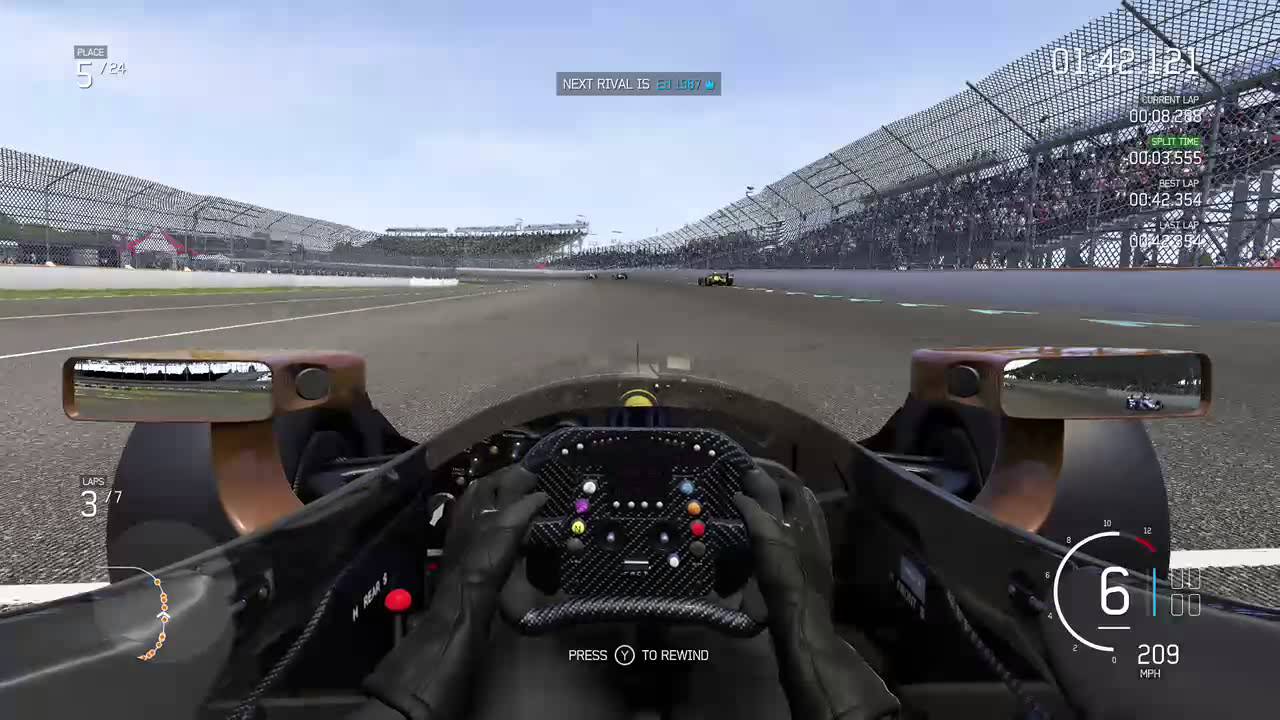 Forza Motorsport 6 (INDYCAR SPECIAL EVENT) cockpit view 7 laps!!! - YouTube