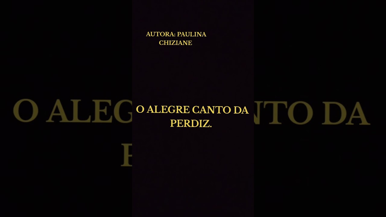 A aluna Gabrielly Vítoria da turma 2001 no Podcast: "O alegre canto da perdiz" de Paulina Chiziane' 