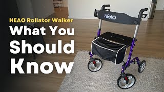 HEAO Rollator Walker Review - Amazon Rollator Walker Review