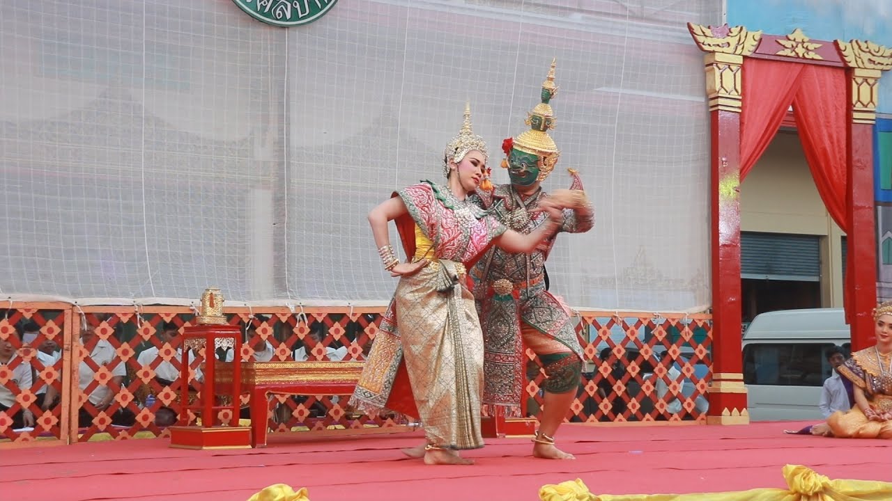 231218 การแสดงโขนหน้าไฟ เรื่องรามเกียรติ์ ตอนนางลอย