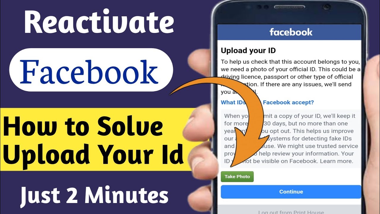 How to Solve upload your to facebook 2022 | Facebook upload your id 2022