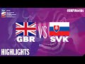 Great Britain vs. Slovakia - Game Highlights - #IIHFWorlds 2019