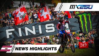 News Highlights | EMX 250 | MXGP of Trentino 2024 #MXGP #Motocross by mxgptv 6,242 views 12 days ago 3 minutes, 7 seconds