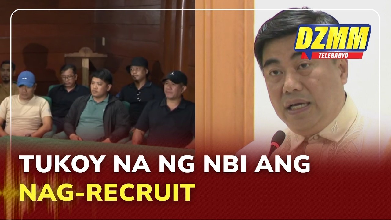 NBI identifies recruiter of 'security aides' for Zaldy Co including 18 ex-Marines | (11 March 2026)