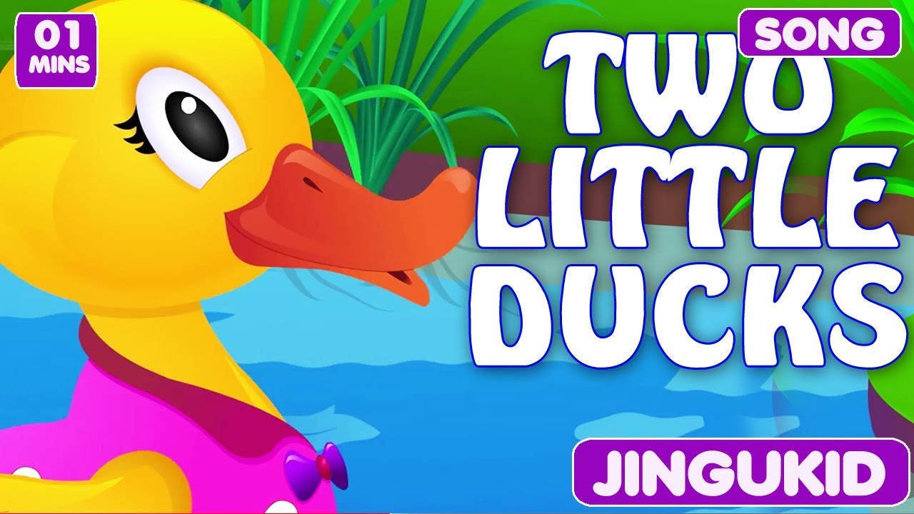 Two Little Ducks Popular Animated Nursery Rhymes Animated Rhymes