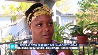 Pinellas teen arrested for threat.