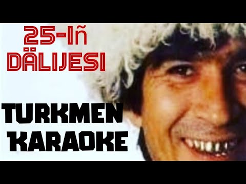 Atabay Carygulyyew 25 dalijesi minus karaoke turkmen aydymlar minus karaoke