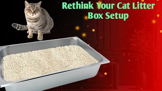 Rethink Your Cat Litter Box Setup #cats #animals #catlover #youtubevideos