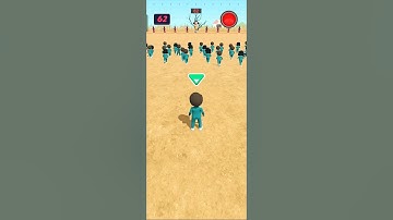 squid game 3D play with me k sniper challenge #jondada #squidgame #shorts #viral