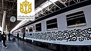 TRAVELING ON FADAK TRAIN | Iran/UAE Series | Episode 5