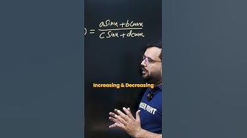 Short Trick to Check Increasing & Decreasing Functions | Raman Sir