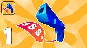 Gun Tycoon - Idle Gun Shoop - Part 1 - Gameplay Walkthrough(iOS,Android)