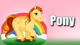 Horse games for girls. Care of #Pony. My Little rainbow Pony. Pony #Horse Caring game for babies screenshot 5