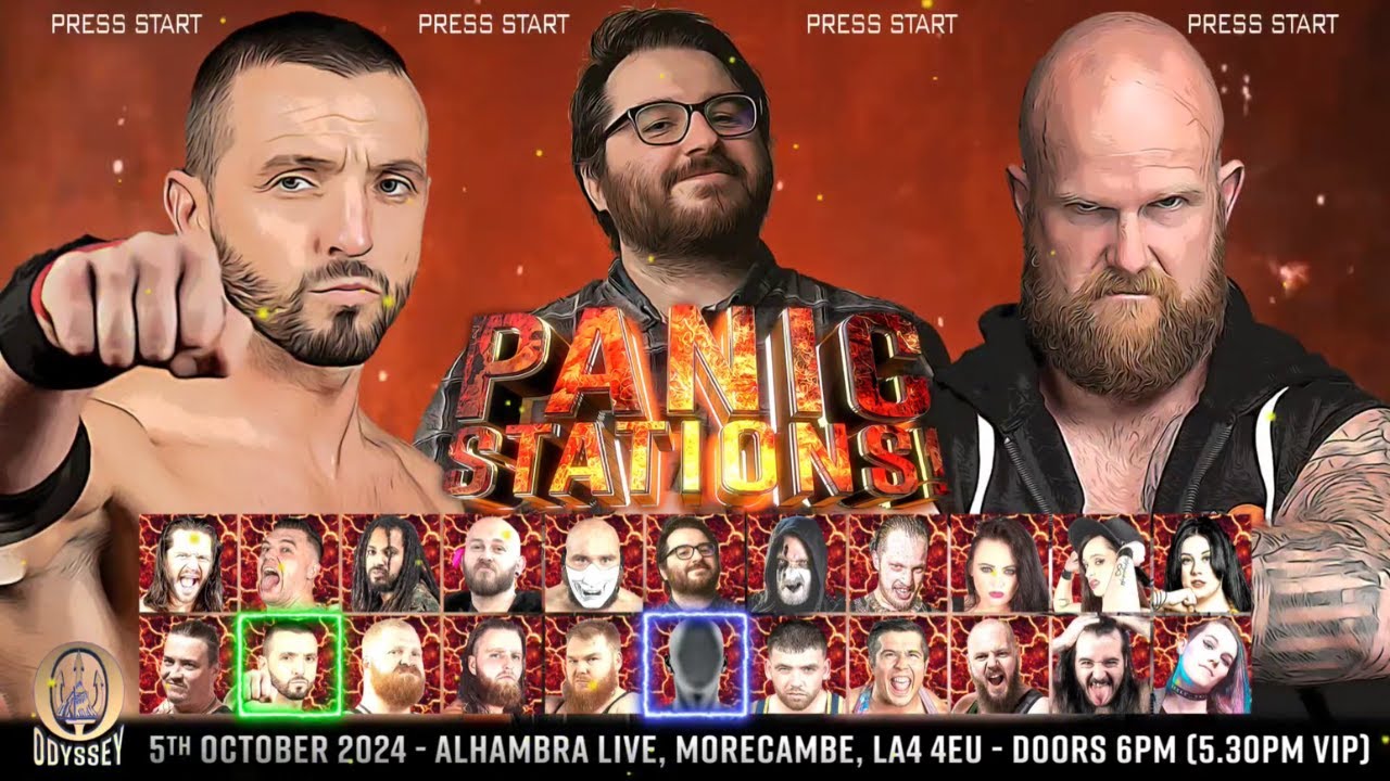 Rick Markus Vs RPD | Odyssey Pro Wrestling Panic Stations