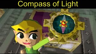 Compass of Light - The Legend of Zelda: Spirit Tracks Ep. 44
Links Journal:
Day 44
We finally found the Compass of Light! We went back to the train to show it to Byrne and Anjean. Byrne told me to put it on the rail map and itll point to where the Dark Realm entrance is.
As soon as I set the compass on the rail map, it pointed to a place not too far from Aboda Village. More tracks started appearing as well.
Weve been spending a while preparing. Byrne and Anjean believe that as soon as we enter the Dark Realm, we wont be able to come back out. Im scared, but I have to do this for Zelda. The world will also fall to darkness if we dont defeat Malladus in time. Compass of Light - The Legend of Zelda: Spirit Tracks Ep. 44