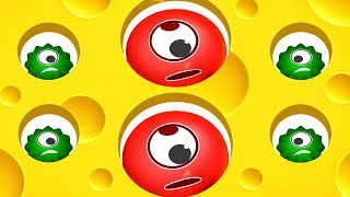 Hungry Balls Gameplay | Deadliest Level Ever!