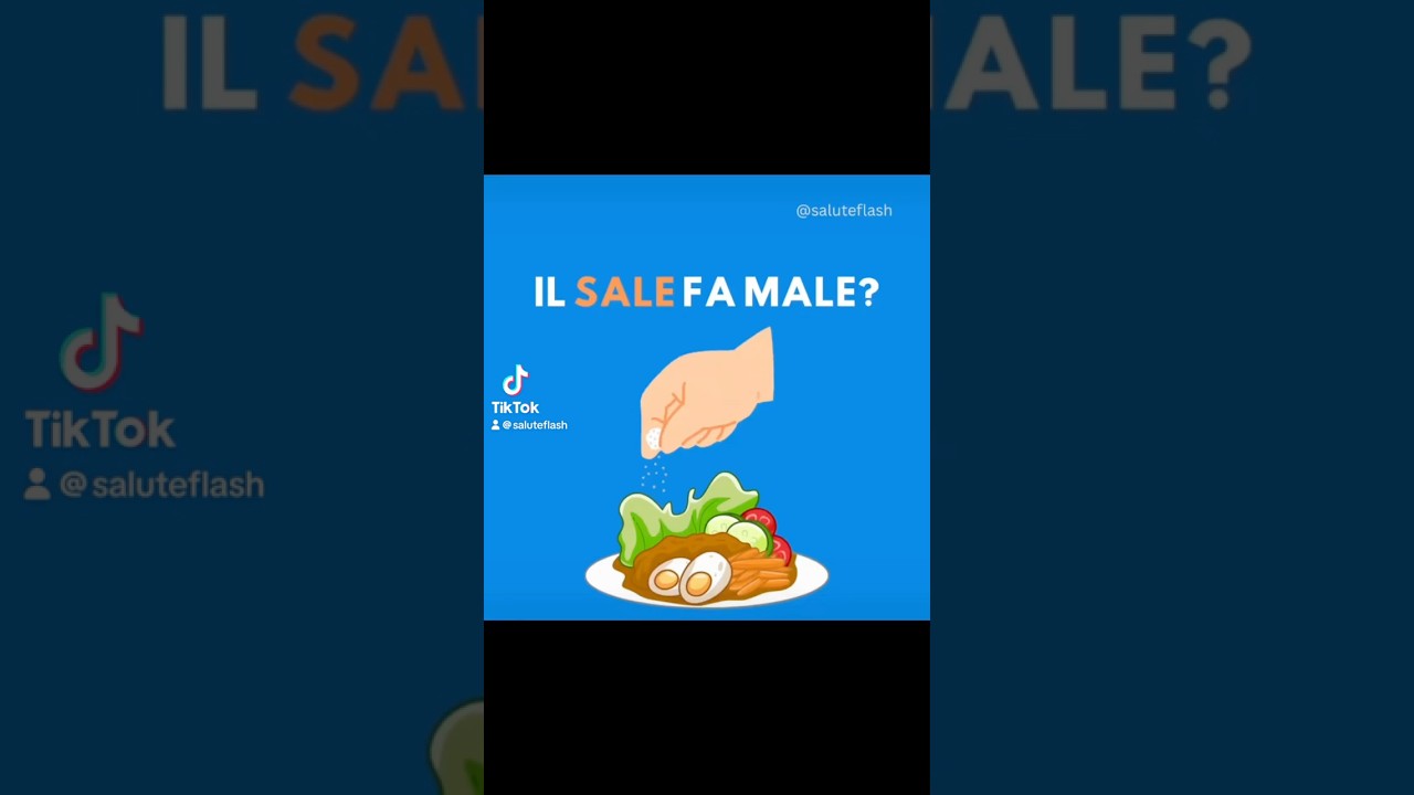 Il sale fa davvero male? 🧂