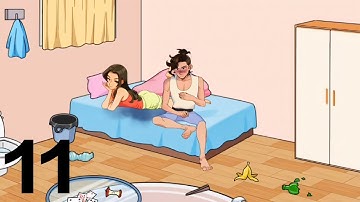 Brain Tease Puzzle Level 11 Clean The Room Before The Husband Comes Back Walkthrough Solution