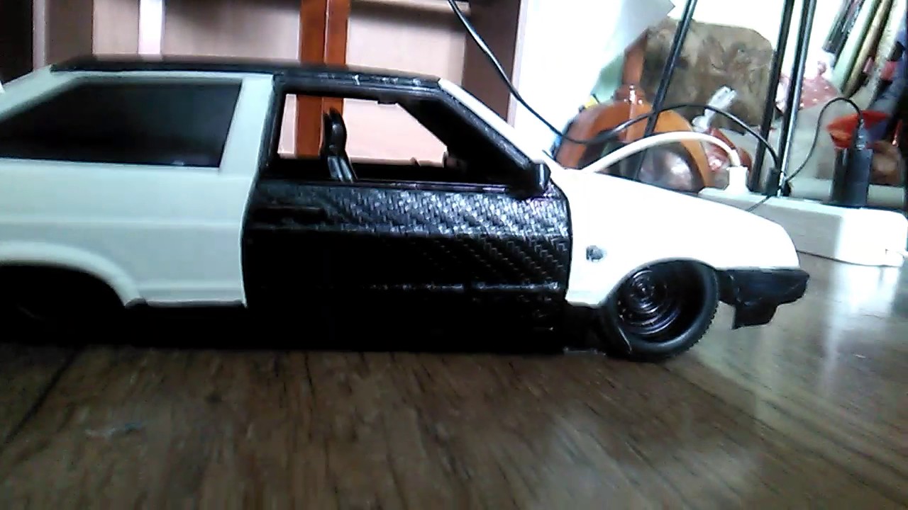 Переделка ВАЗ 2108 масштаб 1.28 - YouTube