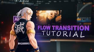 anime flow transition tutorial   compositions on after effects