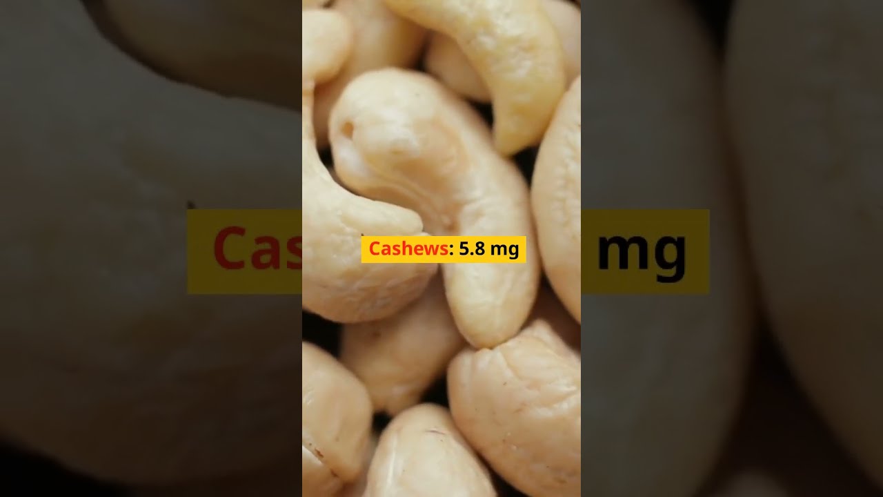 Zinc Top 15 Foods Ranking