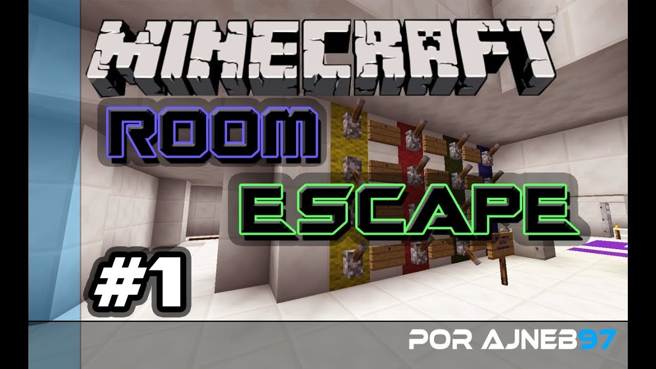 Minecraft: Room Escape - Mapa de Puzzles - Parte 1 - YouTube