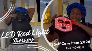 Luxury At-Home Skincare Routine | CUEME LED Light Therapy Mask Review