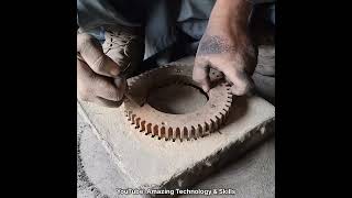 Casting Machine Gear Using Sand Mold