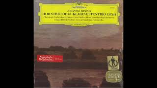 Silent Tone Record/勃拉姆斯:号角三重奏Op.40,单簧管三重奏Op.114/盖德·塞弗特,卡尔·莱斯特,爱德华·德罗克,乔治·唐德尔,克里斯多夫·埃申巴赫 古典音乐 黑胶唱片