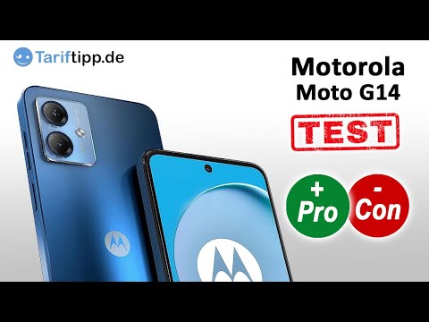 Motorola Moto G14 | Test (deutsch) - YouTube